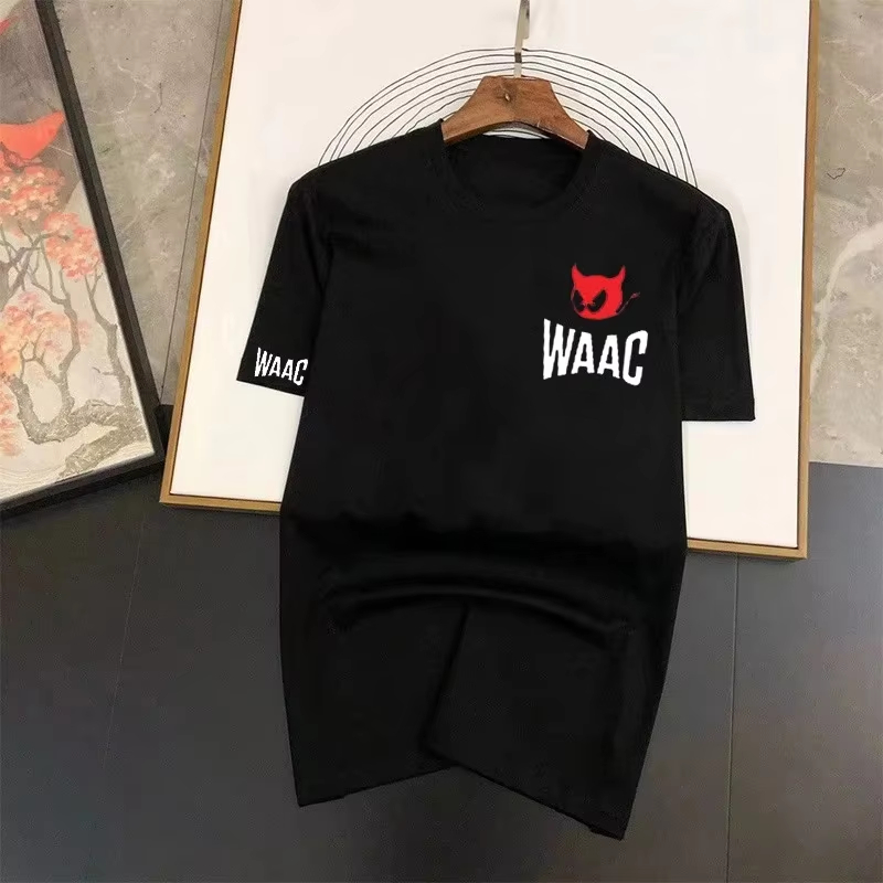 Streetwear Brand Golf - 블랙 클래식 로고 레드 데빌 하이