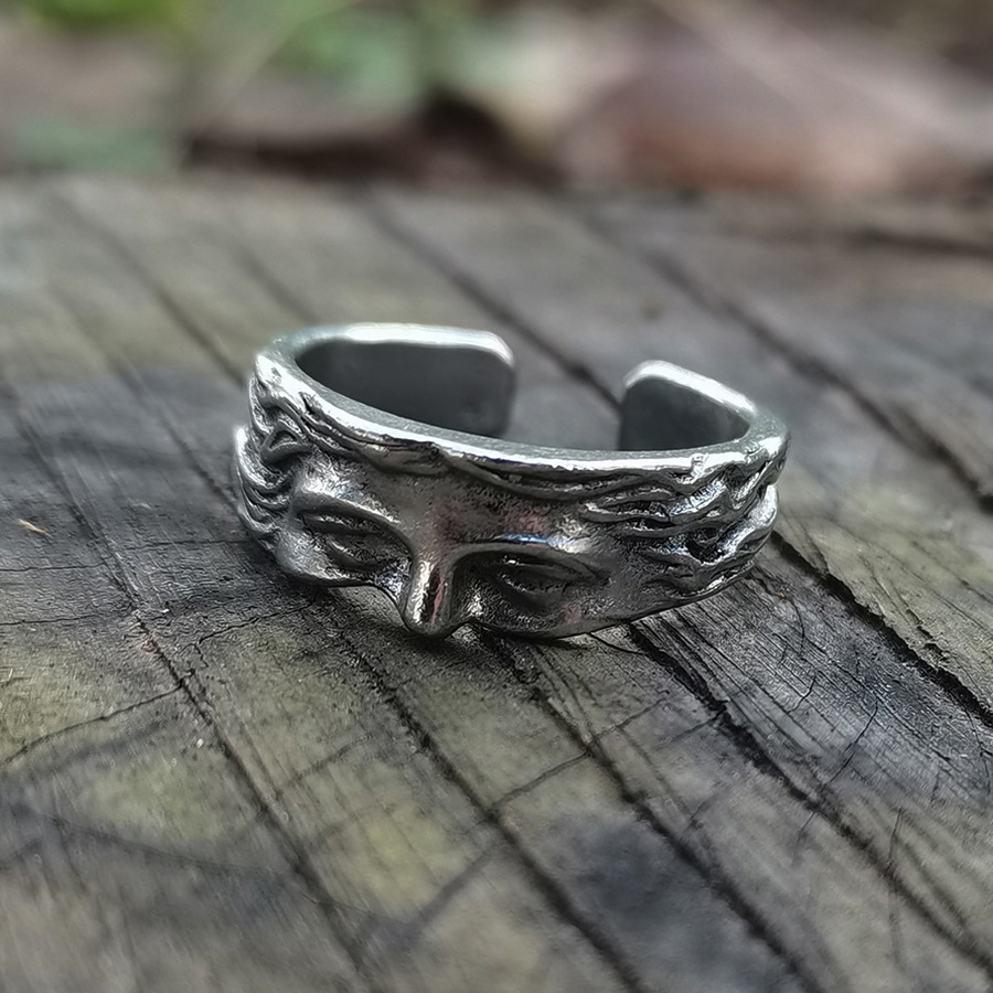 Chrome Hearts Ring - 남자를위한 크리 에이 티브 금성 하프