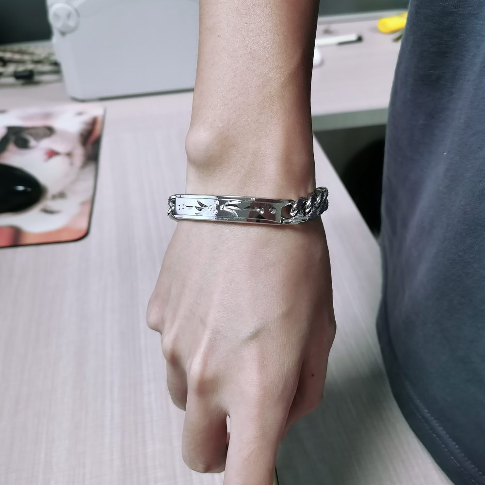 Streetwear Brand Jewelry - 빈티지 힙합 925 스털링 실버 두꺼운