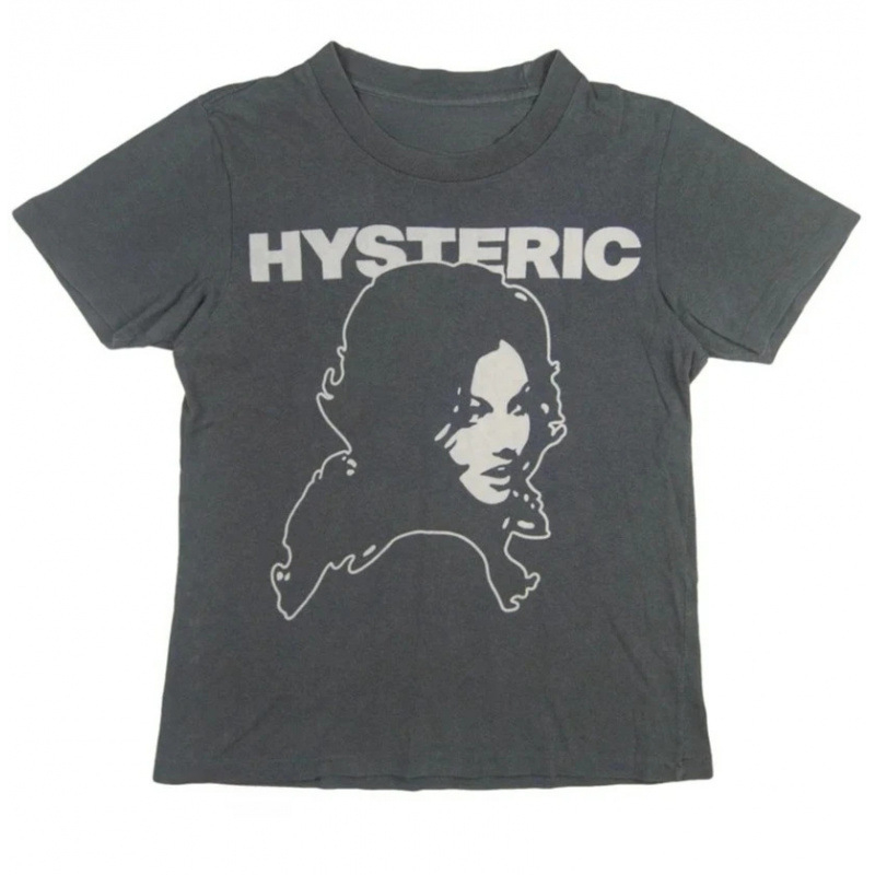 Streetwear Brand Vintage - 빈티지 소녀 초상화 스트리트 트렌디 브랜드