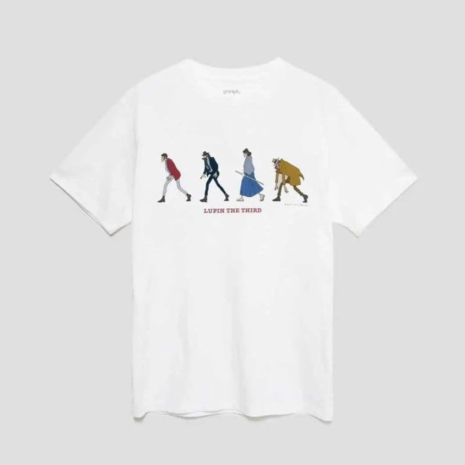Streetwear Brand Vintage - Graniph Lupin III T 셔츠 사이즈