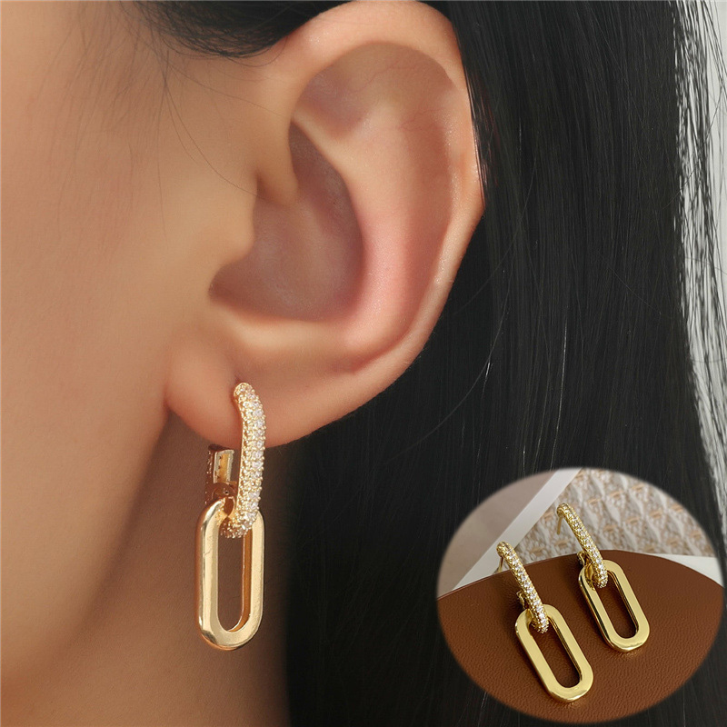 Streetwear Brand Accessories - XINYI 레트로 더블 루프 디자인 드롭