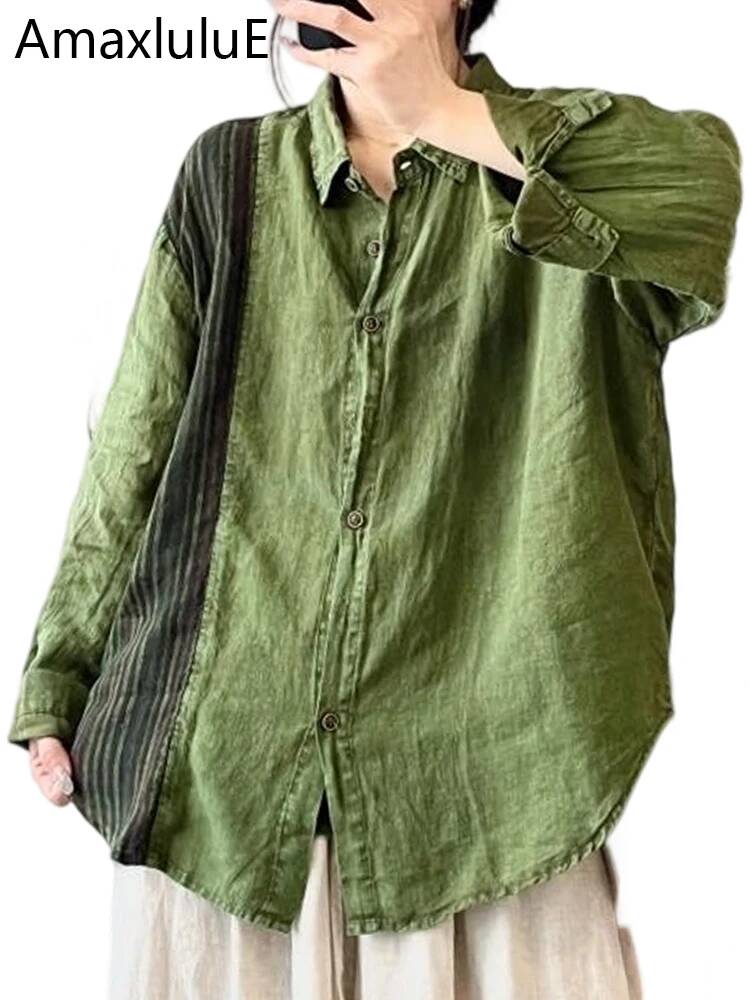 Streetwear Brand Vintage - 아맥스 룰루에 브랜드 2025 가을 여성