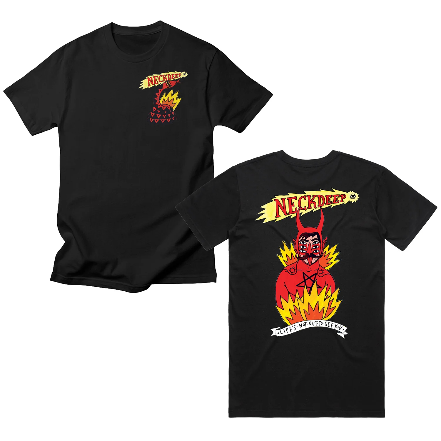 리미티드 넥 딥 브리티시 펑크 밴드 그래픽 코튼 티셔츠 - Streetwear Brand Vintage 리뷰 및 가격