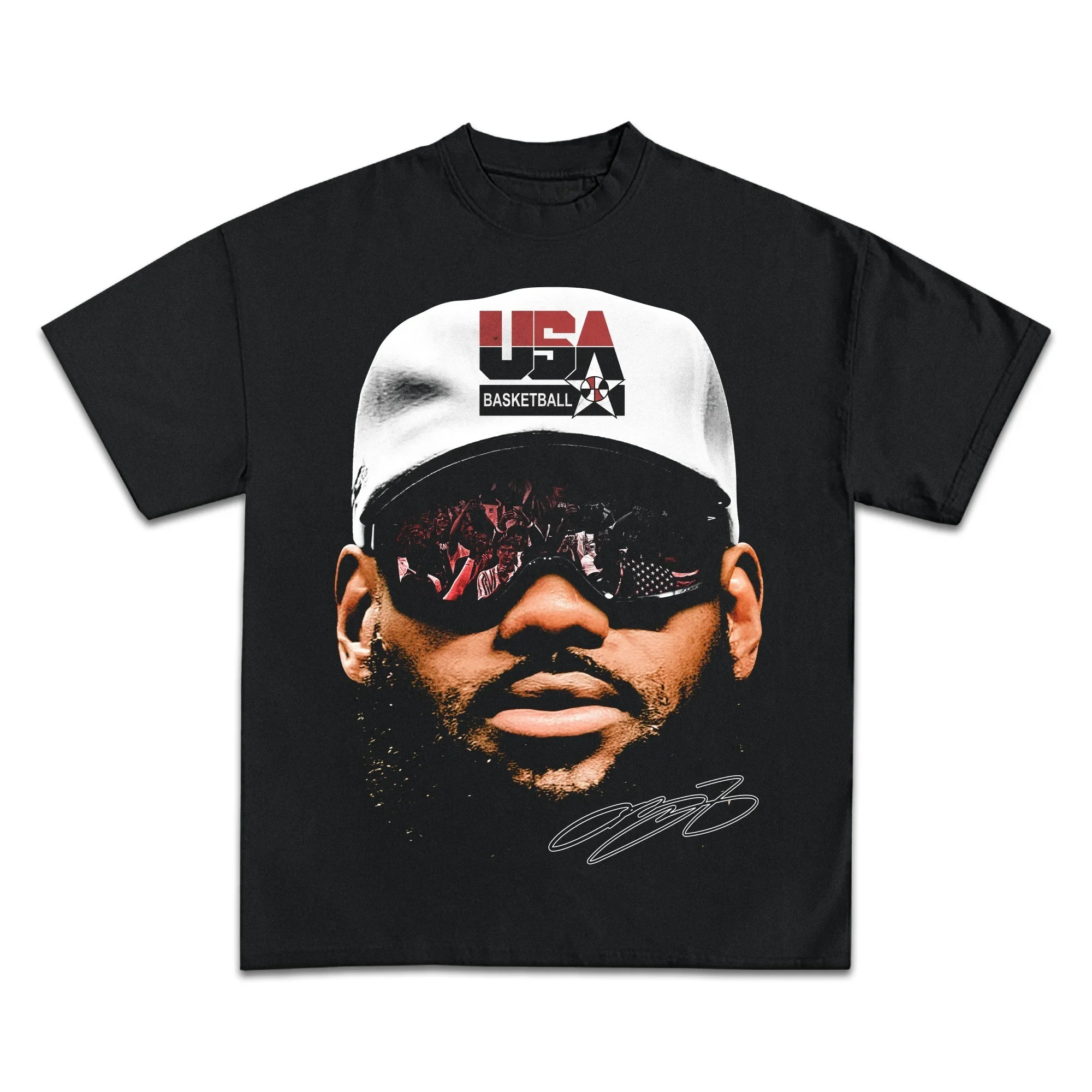 레브론 제임스 농구 스타 T 셔츠 남성 여성 반팔 티셔 - Streetwear Brand Vintage 리뷰 및 가격