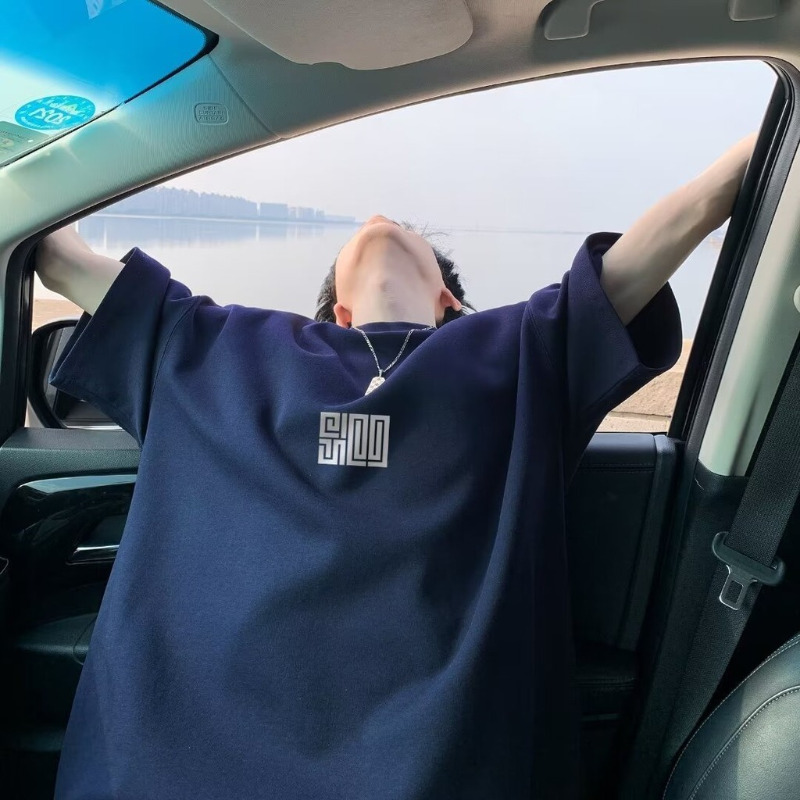 M-8XL 남성 오버 사이즈 루즈 피팅 티셔츠 아메리칸 - Streetwear Brand Accessories 리뷰 및 가격