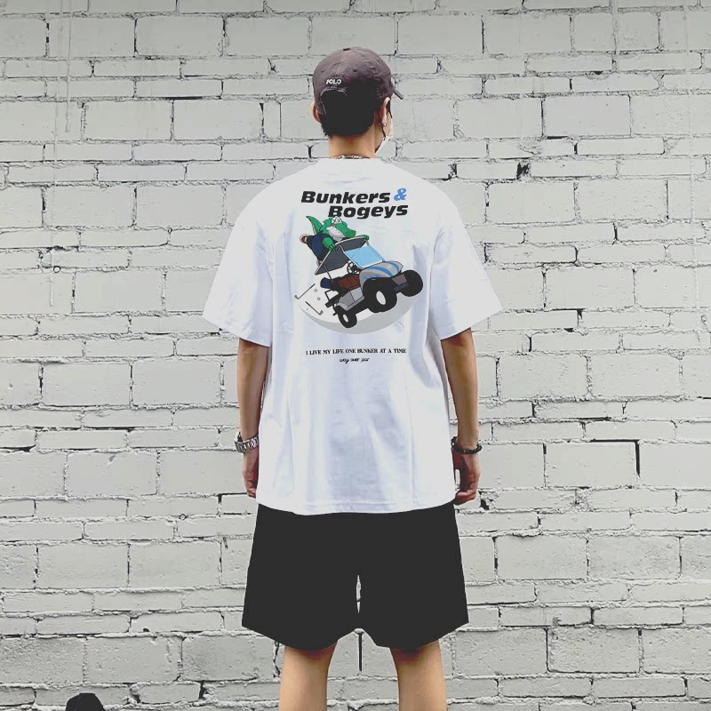 만화 악어 골프 카트 백 아웃도어 캐주얼 트렌디 브랜드 - Streetwear Brand Golf 리뷰 및 가격