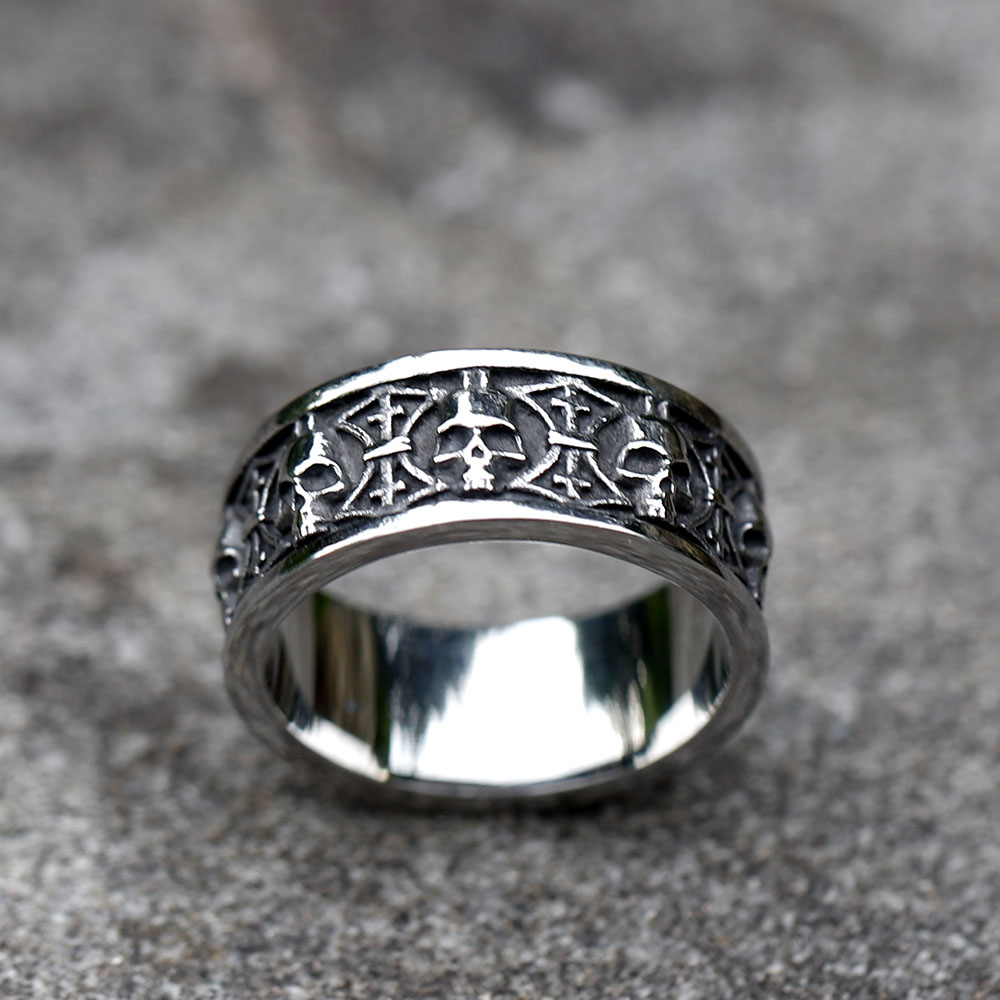 2022 새로운 남성 316L 스테인레스 스틸 반지 독 - Chrome Hearts Ring 리뷰 및 가격