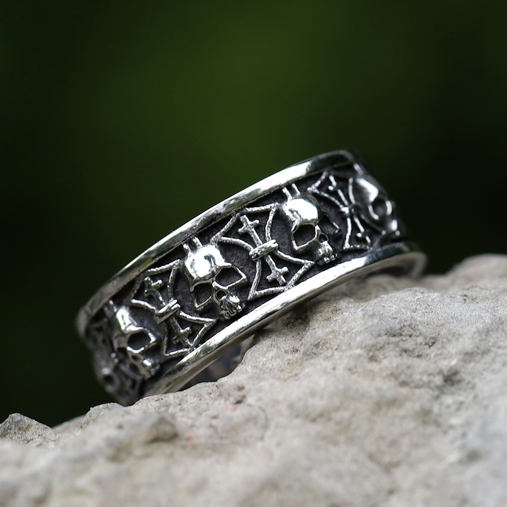 2022 새로운 남성 316L 스테인레스 스틸 반지 독 - Chrome Hearts Ring 리뷰 및 가격