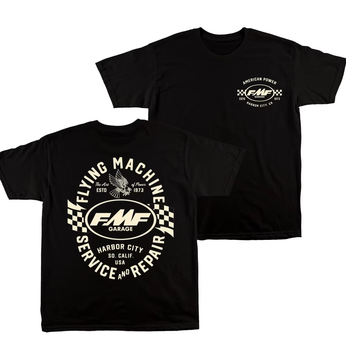 블랙 FMF 빈티지 더트 바이크 1973 모토크로스 엔 - Streetwear Brand Vintage 리뷰 및 가격