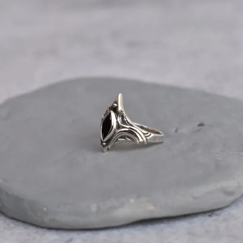 빈티지 보헤미안 반지 Onxy 패션 여성의 결혼식 파티 - Chrome Hearts Ring 리뷰 및 가격